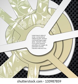 eps10, multi layered abstract background