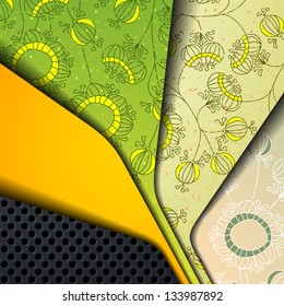 eps10, multi layered abstract background