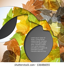 eps10, multi layered abstract background