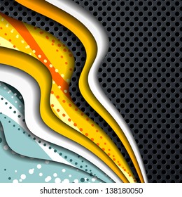 eps10, multi layered abstract background