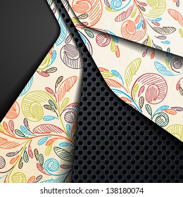 eps10, multi layered abstract background