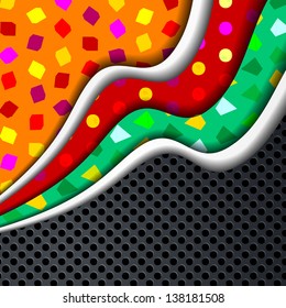 eps10, multi layered abstract background