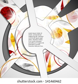 eps10, multi layered abstract background
