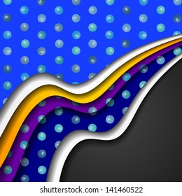 eps10, multi layered abstract background
