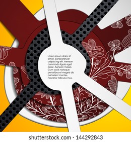 eps10, multi layered abstract background