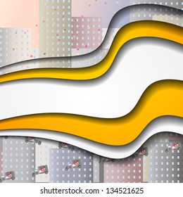 eps10, multi layered urban background