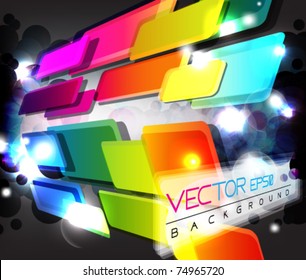 eps10 multicolor abstract vector design