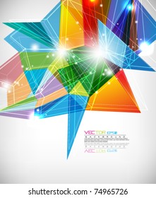 eps10 multicolor abstract vector design