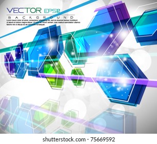 eps10 multicolor abstract vector design