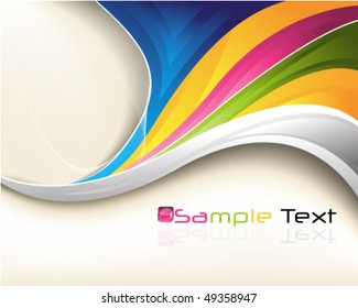 eps10 multicolored background