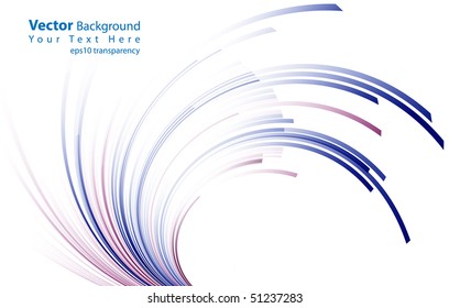 eps10 multiple vector abstract pink and blue lines