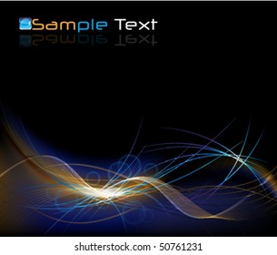 eps10 neon background