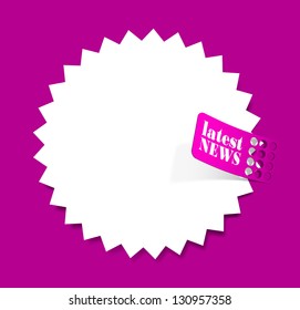 eps10, newsletter, realistic design elements