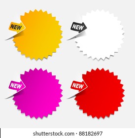 eps10, newsletter, realistic design elements