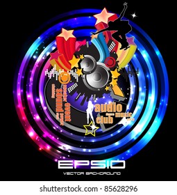 EPS10 Party Event Background