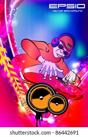 EPS10 Party Event Background