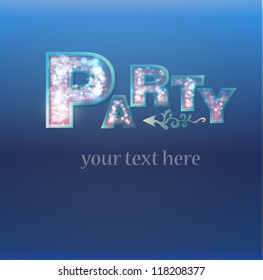 EPS10 Party invitation background