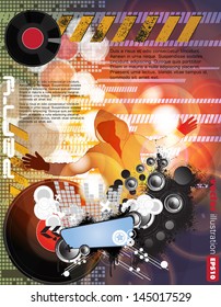 EPS10 Party Vector Background