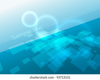 EPS10 - Perspective Squares Vector Background