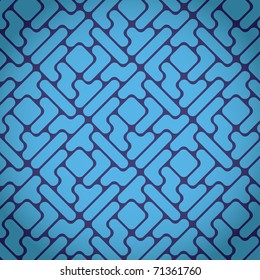 EPS10 Seamless Pattern Like Tetris Game - Illustration