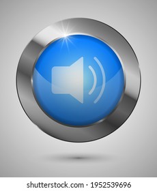 EPS10 Sound Button. Perfect for your website or app or any use you want to make of it.
