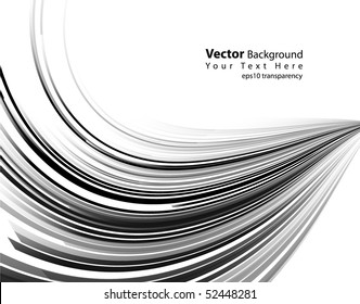 eps10 transparency vector abstract black lines