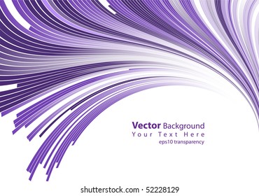 eps10 transparency vector abstract purple lines