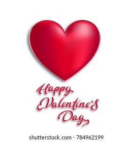 eps10 Vector 3D Heart valentines day illustration