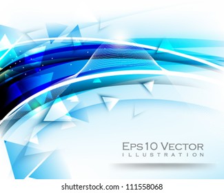 eps10 vector abstract background triangle elements illustration