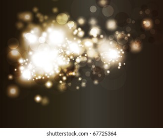 EPS10 vector abstract blur design against dark background