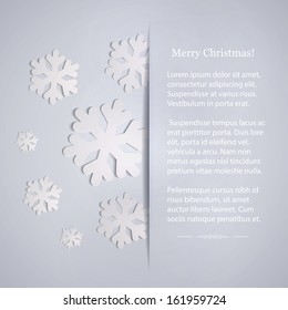 Eps10 vector abstract Christmas background.