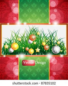 Eps10 Vector Abstract Christmas Concept Design