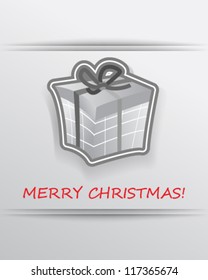 eps10 vector abstract Christmas gift background