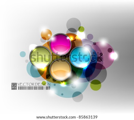 eps10 vector abstract circle design