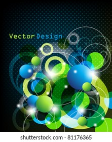 Eps10 Vector Abstract Circles Design