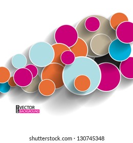 Eps10 Vector Abstract colorful Background design