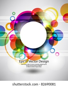 Eps10 Vector Abstract Colorful Concept Design