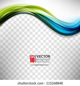 eps10 vector abstract colorful wave background