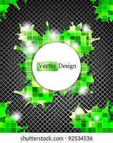 Eps10 Vector Abstract Digital Green Design