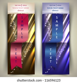 eps10 vector abstract elegant banner / greeting cards