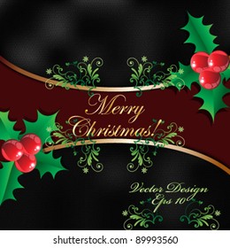 eps10 vector abstract elegant christmas design