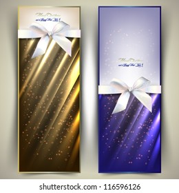 eps10 vector abstract elegant greeting cards