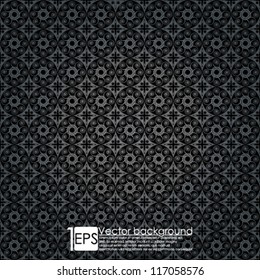 eps10 vector abstract elegant seamless foliage pattern design