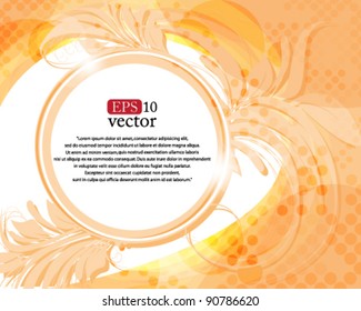 Eps10 Vector Abstract Foliage Design