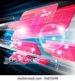 eps10 vector abstract futuristic motion background