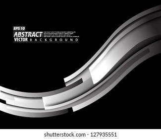 Eps10 Vector Abstract  futuristic wave background design