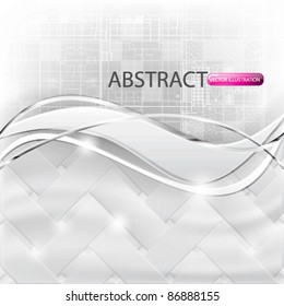 eps10 vector abstract futuristic weave background design
