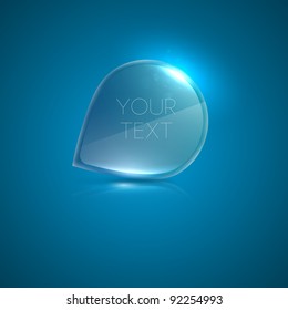 EPS10 vector abstract glow form for background