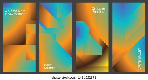 Eps10 vector. Abstract Gradient pop art background Design for card, brochure, banner idea, book cover, booklet print, flyer sheet a4. Modern design template for web covers, ad banners, posters