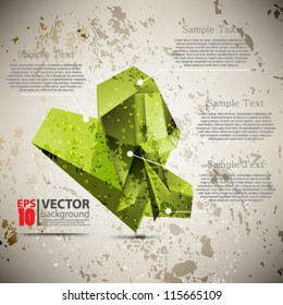 eps10 vector abstract grunge website background